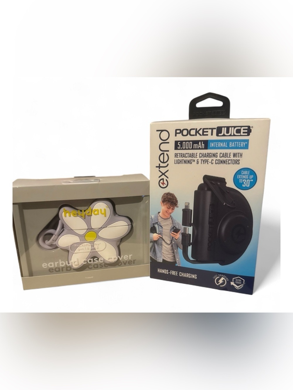 Brand New Heyday AirPods Pro case gen 1/2 AND Pocket Juice Fast Charging